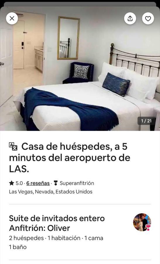 Guest House , 5 Min Away From Las Airport. ลาสเวกัส ภายนอก รูปภาพ